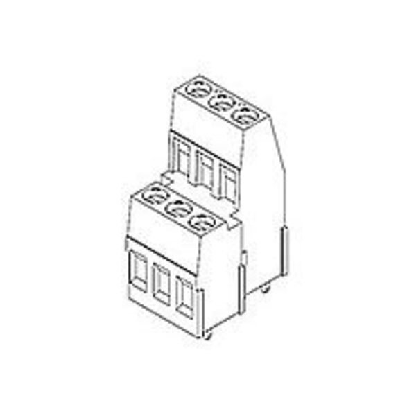 Barrier Strip Terminal Block, 24A, 2.5Mm2, 2 Row(S), 2 Deck(S), Molex, Mfr#: 398800738